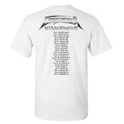 DIRKSCHNEIDER Flags And Tour Dates 2017 White T-Shirt