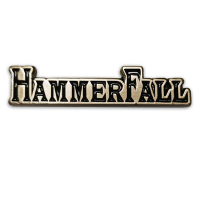 HAMMERFALL Logo Silver Pin