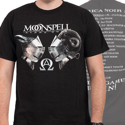 MOONSPELL America Noir Tour 2014 Tour T-Shirt