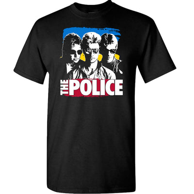 THE POLICE Sunglasses with Paint T-Shirt