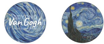 The Starry Night 3D Magnet