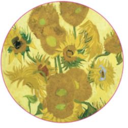 Sunflowers Lapel Pin 72