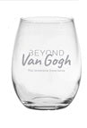 Logo Stemless Wine Glass