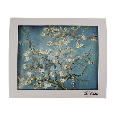 Almond Blossoms Matted Print 8x10