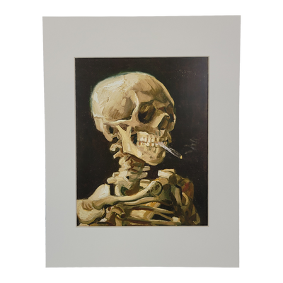 Skull of a Skeleton Matted Print 8x10