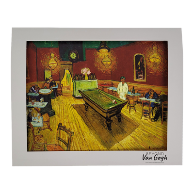 The Night Cafe Matted Print 8x10