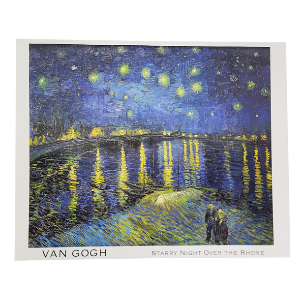 Starry Night Over Rhone Poster