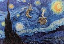 The Starry Night Earrings