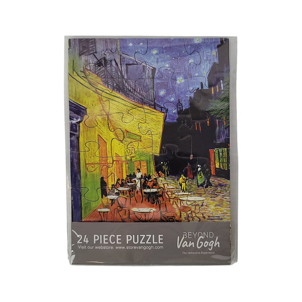 CafŽ Terrace Puzzle Postcards