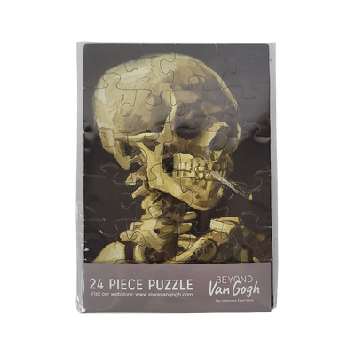 Skull of a Skeleton Puzzle Postcards