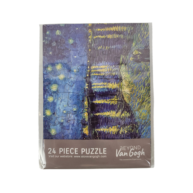 Starry Night Over Rhone Puzzle Postcards