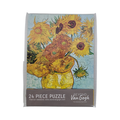 Sunflower Puzzle Postcards