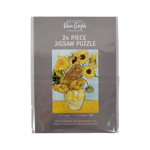 Sunflower Puzzle Postcards