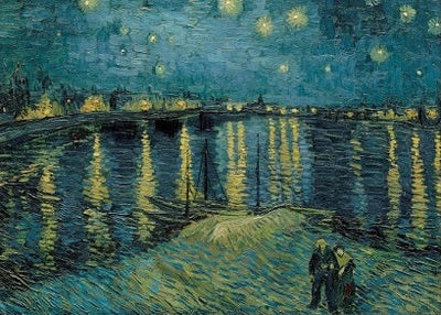 Starry Night Over Rhone 1000pc Puzzle