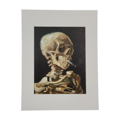 Skeleton of a Skull 11x14 Framed Poster