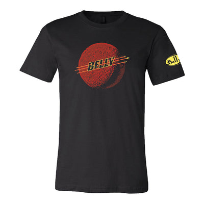 Low Red Moon T-Shirt - Black