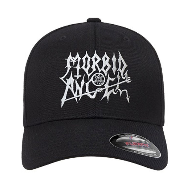 MORBID ANGEL White Embroidered Logo Hat