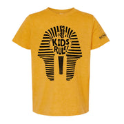 Kids Rule Headdress Youth T-Shirt - Yellow