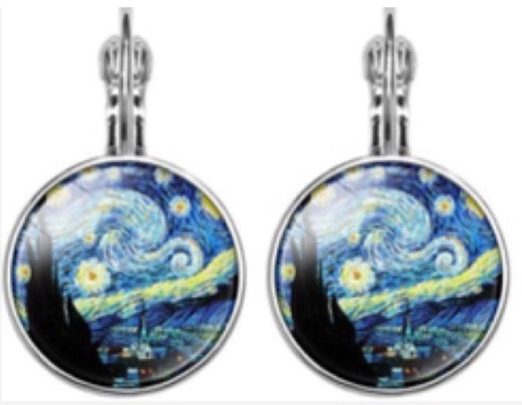 The Starry Night Earings