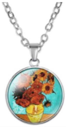 Sunflowers Necklace