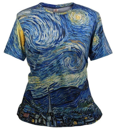 The Starry Night All Over Unisex T-Shirt