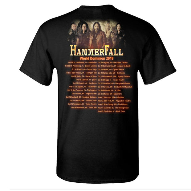 HAMMERFALL Dominion Tour 2019 T-Shirt