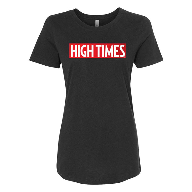 HIGH TIMES High Times Red Logo Ladies T-shirt