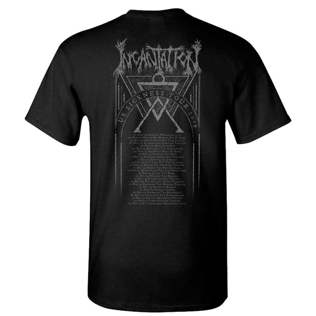 INCANTATION Rotting With Your Christ Tour 2019 T-Shirt