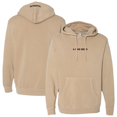 INTERPOL A Fine Mess Sand Pullover Hoodie