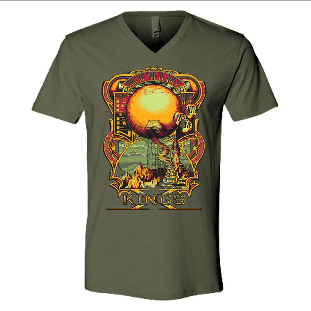 KING'S X Out Of The Planet V-Neck T-Shirt