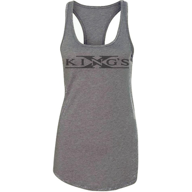 KING'S X Logo Est. 1980 Ladies Tank Top