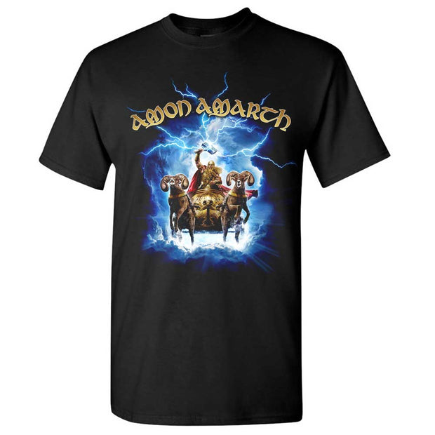 AMON AMARTH Thor Crack The Sky T-Shirt