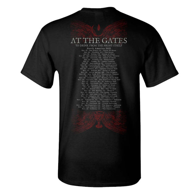 AT THE GATES Drink From the Night Tour 2018 T-Shirt