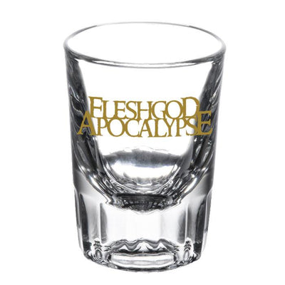 FLESHGOD APOCALYPSE Gold Logo Shot Glass