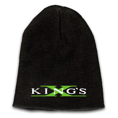 KING'S X Emblem Embroidered Logo Beanie - Green X
