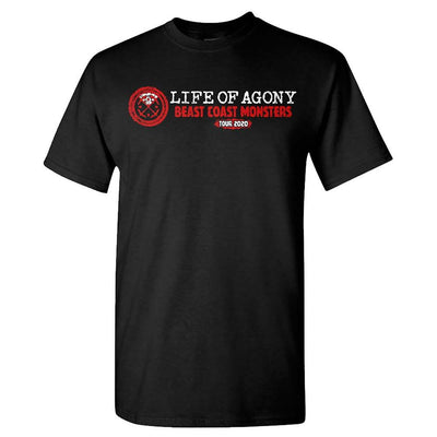 LIFE OF AGONY Beast Coast Tour Spring 2020 T-Shirt