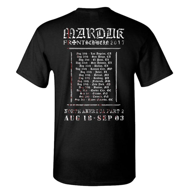 MARDUK Soldier 2017 Tour Dates T-Shirt