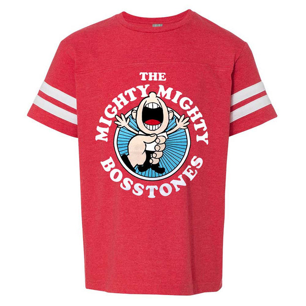 MIGHTY MIGHTY BOSSTONES While We're At It Red Toddler Football T-Shirt