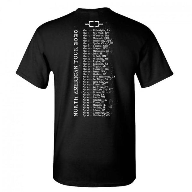 OMNIUM GATHERUM Burning Cold - Tour 2020 T-Shirt