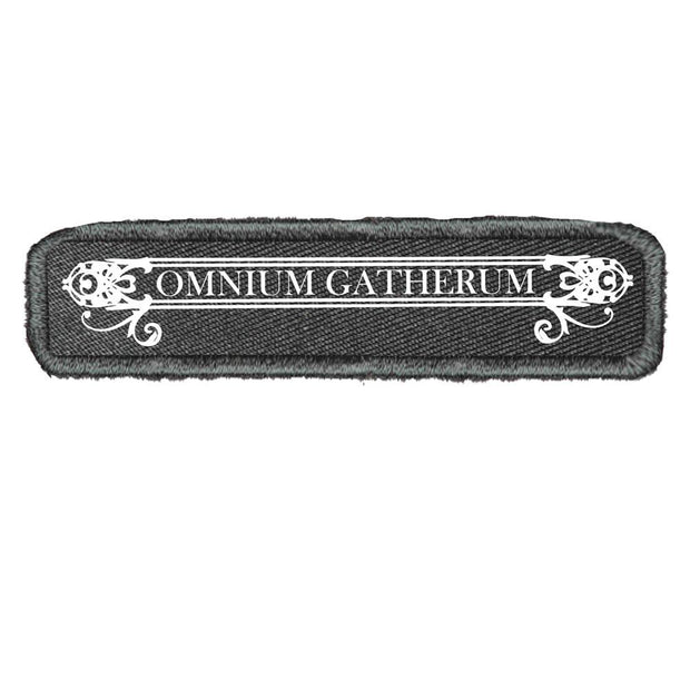 OMNIUM GATHERUM Name Logo Patch
