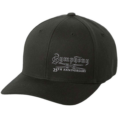 SYMPHONY X 25th Anniversary - White Logo Flex Fit Hat
