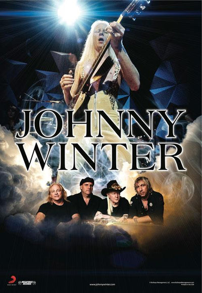 JOHNNY WINTER Tour Poster